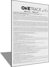 ONETRACK UL instructies - stroomonderbrekende apparaten 9001-CL-S/…, 9002-CL-S/…