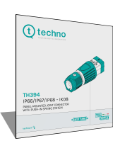 TECHNO Brochure TH394 IP66/IP67/IP68 IK08 Panel Mounted Joint Connectors With PUSH‑IN Spring System (EN)