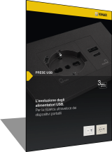 VIMAR Brochure USB Socket Outlets (IT)