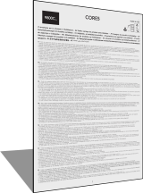 Instructions CORE5 General 9800C... (IT/EN/FR/DE/NL/ES/PT/NO/DA/SV/RU/ZH) Rev1