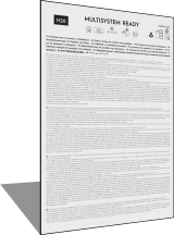Instructions LIGHT INSIDE EVO MULTISYSTEM READY H26 (IT/EN/FR/DE/NL/ES/PT/NO/DA/SV/RU/ZH/AR) Rev5
