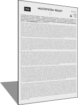 Instructions LIGHT INSIDE EVO MULTISYSTEM READY P26 (IT/EN/FR/DE/NL/ES/PT/NO/DA/SV/RU/ZH/AR) Rev6