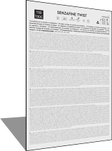 Instructions LIGHT INSIDE EVO SENZAFINE TWIST EVO T30, T30C (IT/EN/FR/DE/NL/ES/PT/NO/DA/SV/RU/ZH/AR) Rev8