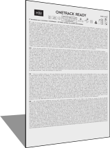 Instructions LIGHT INSIDE ONETRACK  READY H32 General (IT/EN/FR/DE) Rev4
