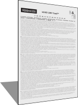 Instructions EMERGENCY MIXED230V General 9000MX230 (IT/EN/FR/DE/NL/ES/PT/NO/DA/SV/RU/ZH/AR) Rev0