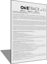 Instructions ONETRACK UL Current Limiting Devices 9001-CL/..., 9002-CL/..., 9010-CL/... (EN/FR/ES) Rev1